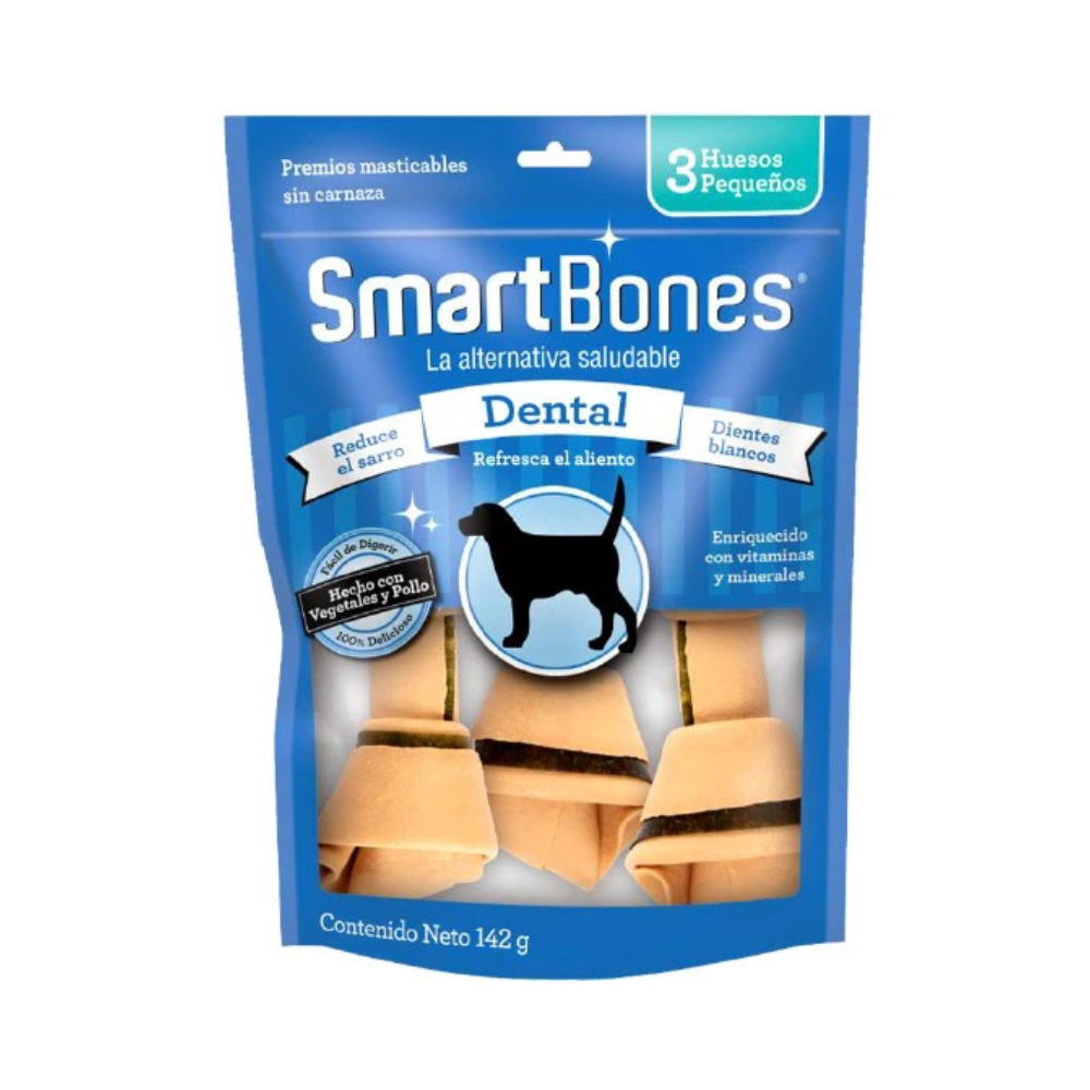 Smartbones Dental 3Pz Hueso Peq