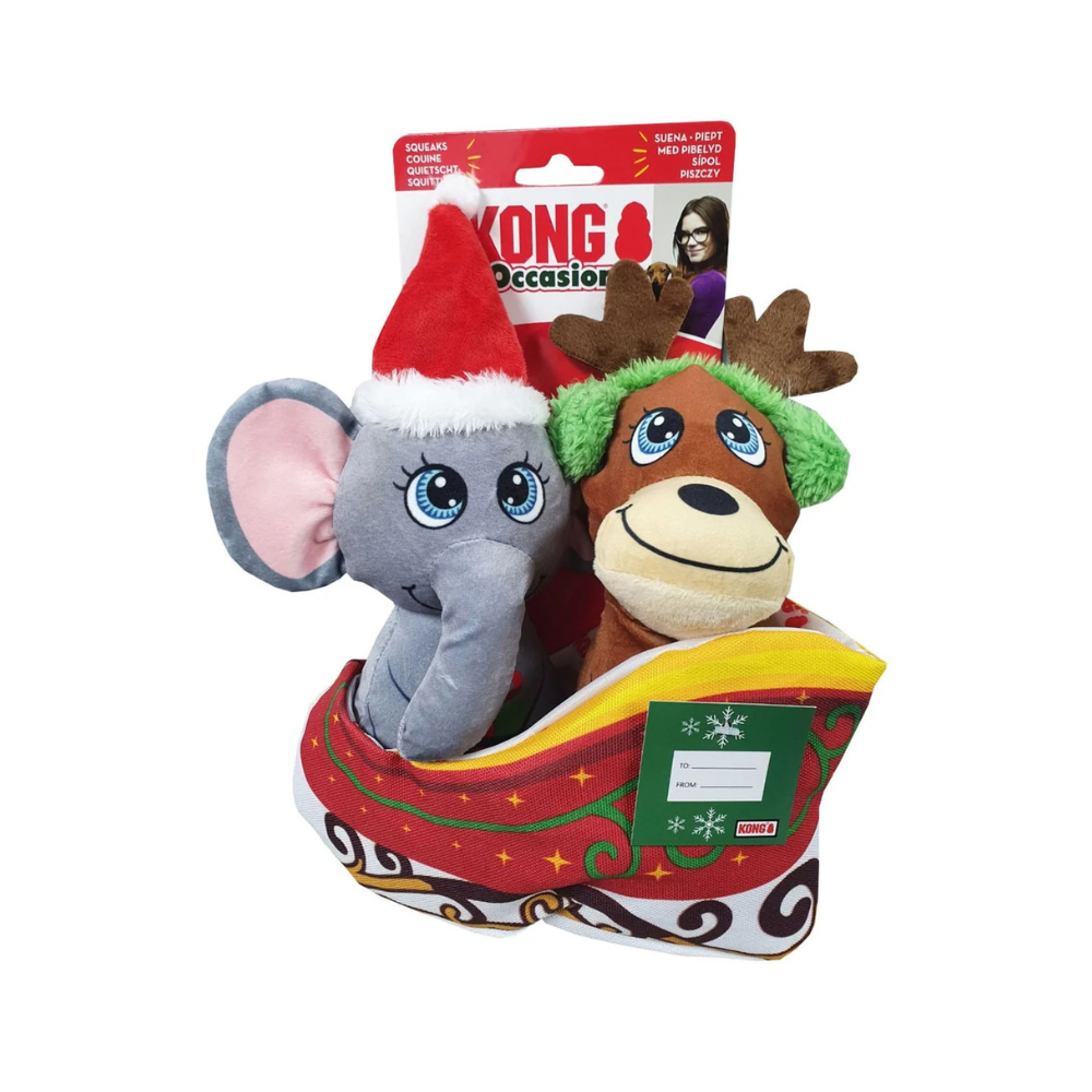 Kong Holiday Occasions Sleigh Med