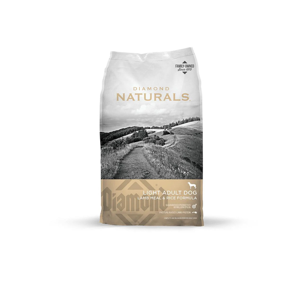 Diamond Naturals Light Adult Dog Lamb & Rice 15Lb (6.8 Kg)