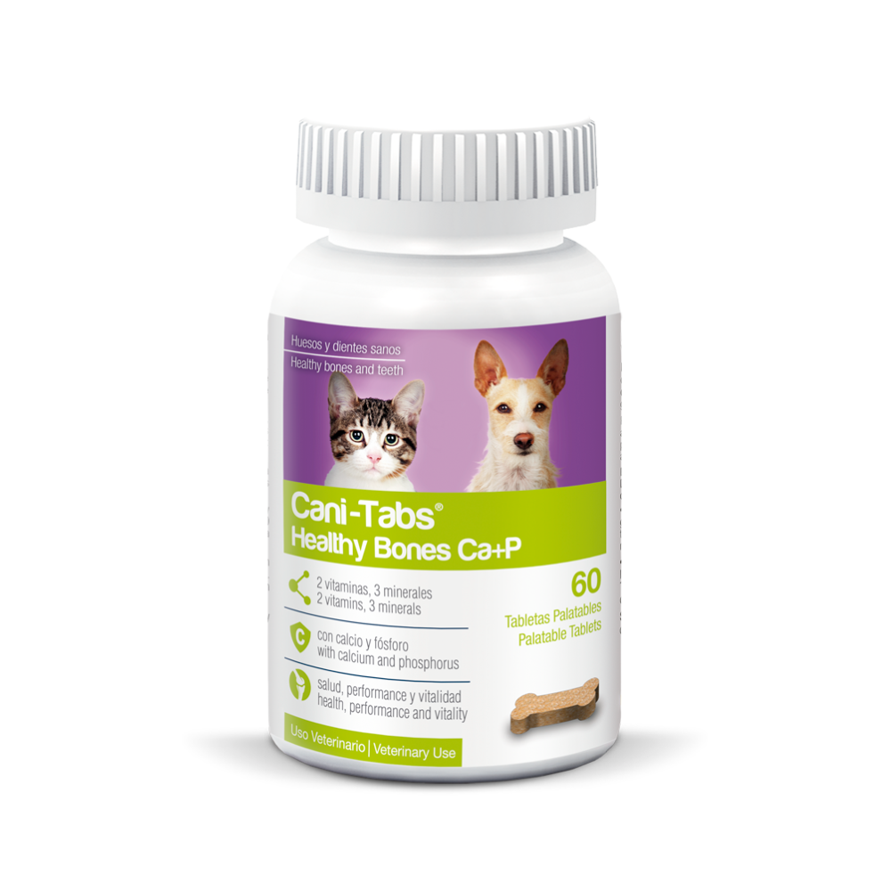 Petmedica Cani-Tabs Healthy Bones Ca+P 60Tabs