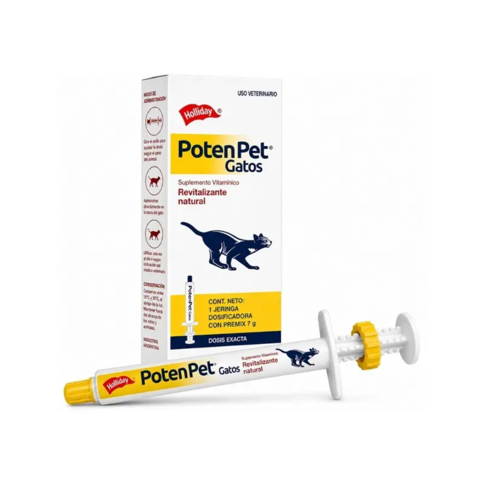 Holliday Poten Pet Gato Jeringa 7Gr