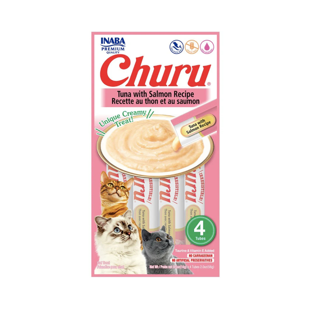 Inaba Churu Senior Tuna With Salmon Recipe *4Pz*