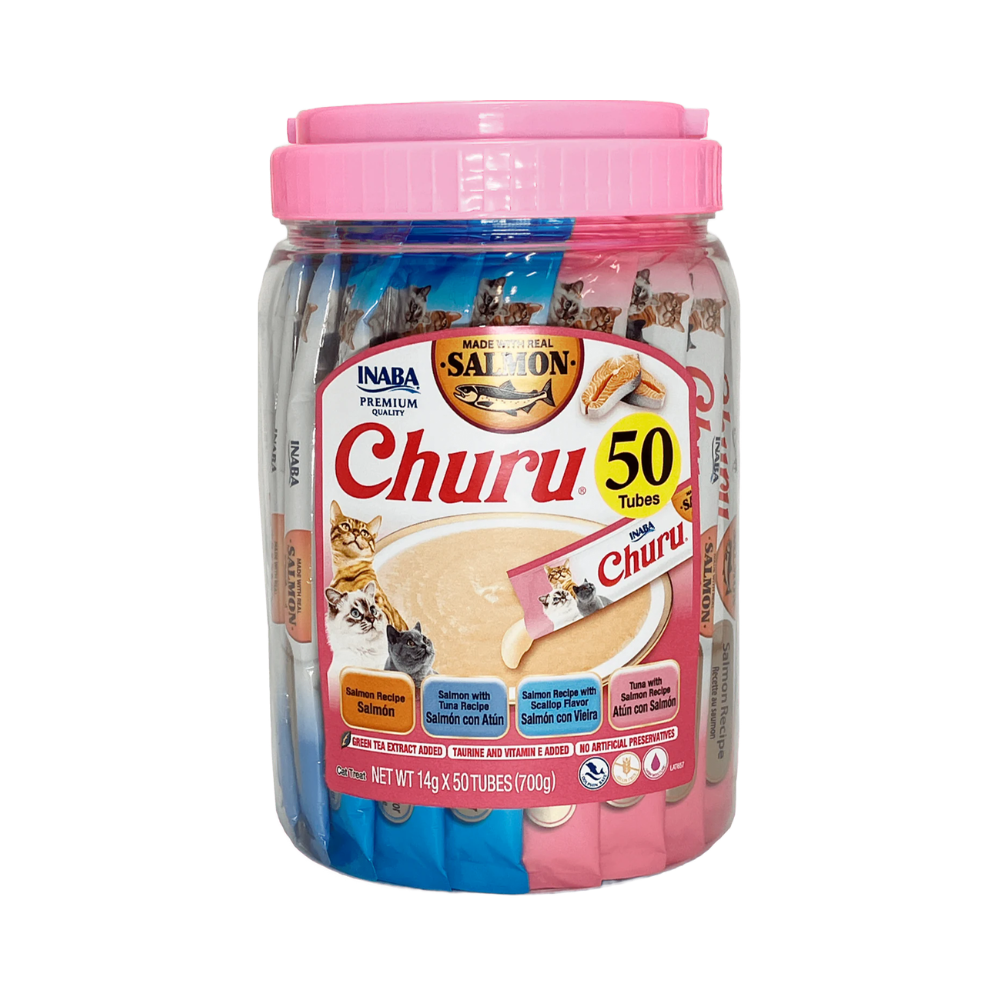 Inaba Churu Salmón Bote Surtido 50 Pz