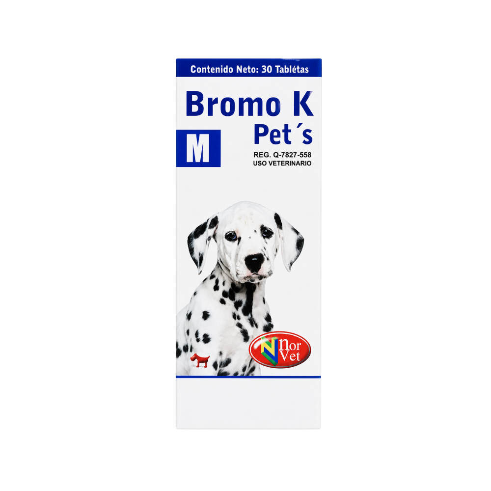 Norvet Bromo K Pets M 125 Mg 30 Tab