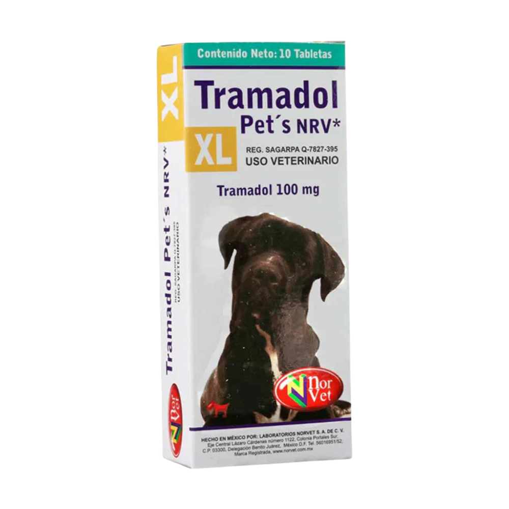 Norvet Tramadol Xl 100Mg 10Tab