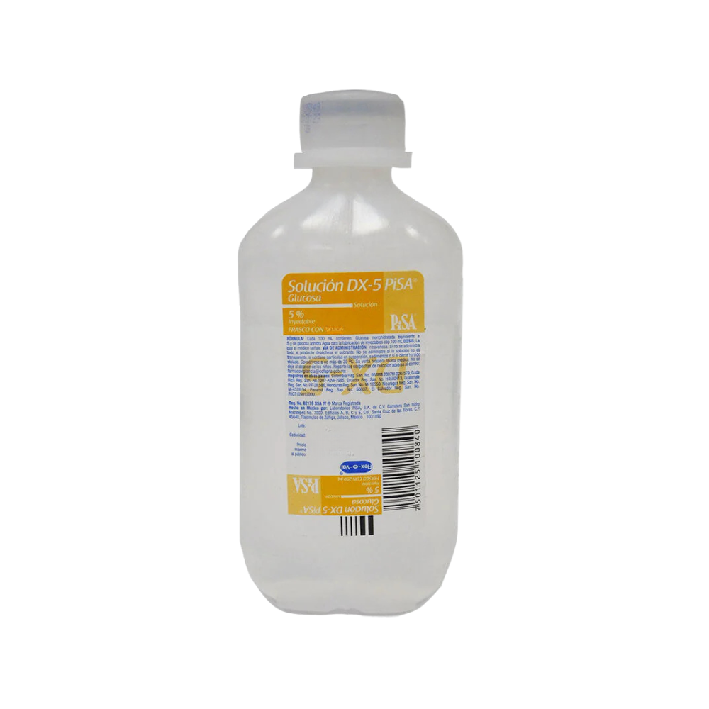 Pisa Solucion Dx-5 Al 5% 500 Ml
