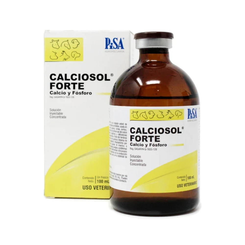 Pisa Calciosol Forte Iny 100 Ml