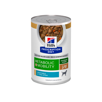 Hills Lata Metabolic + J/D Perro 370 G 12 Pz