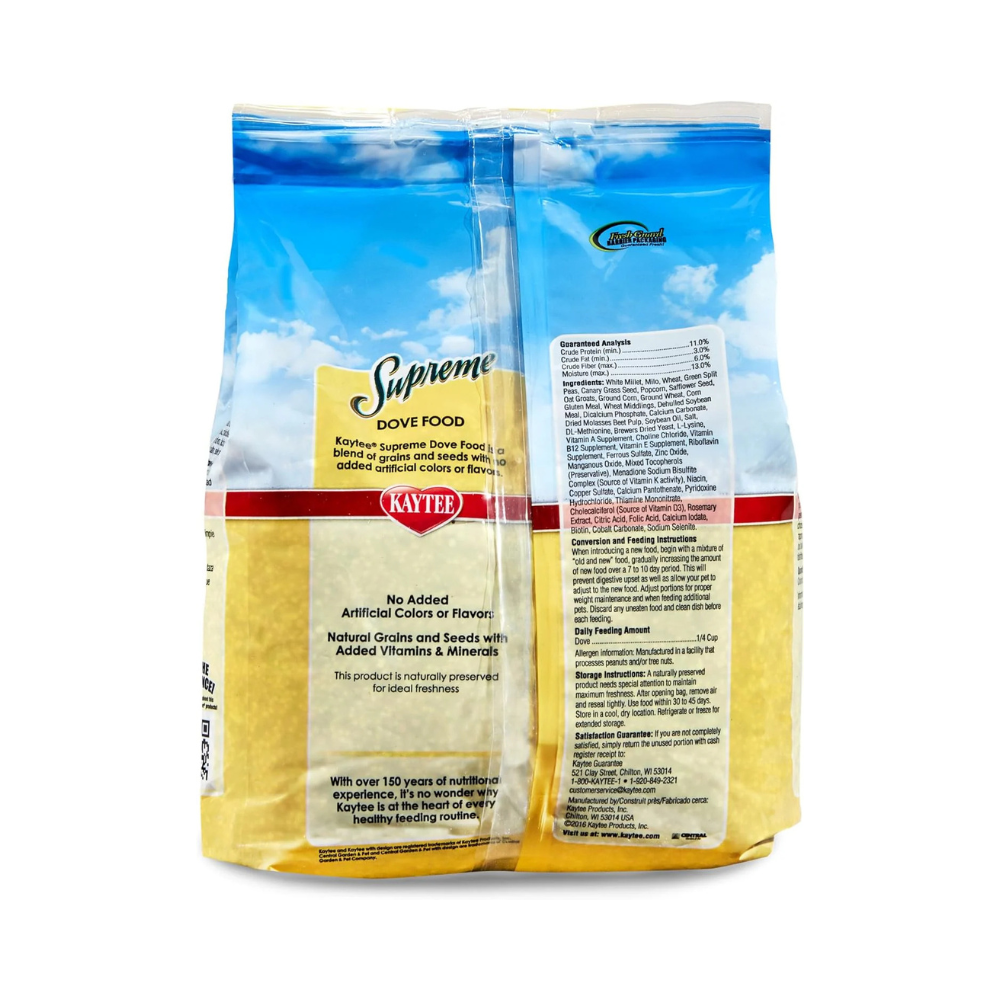 Kaytee Supreme Dove Food Para Paloma  2.27 Kg