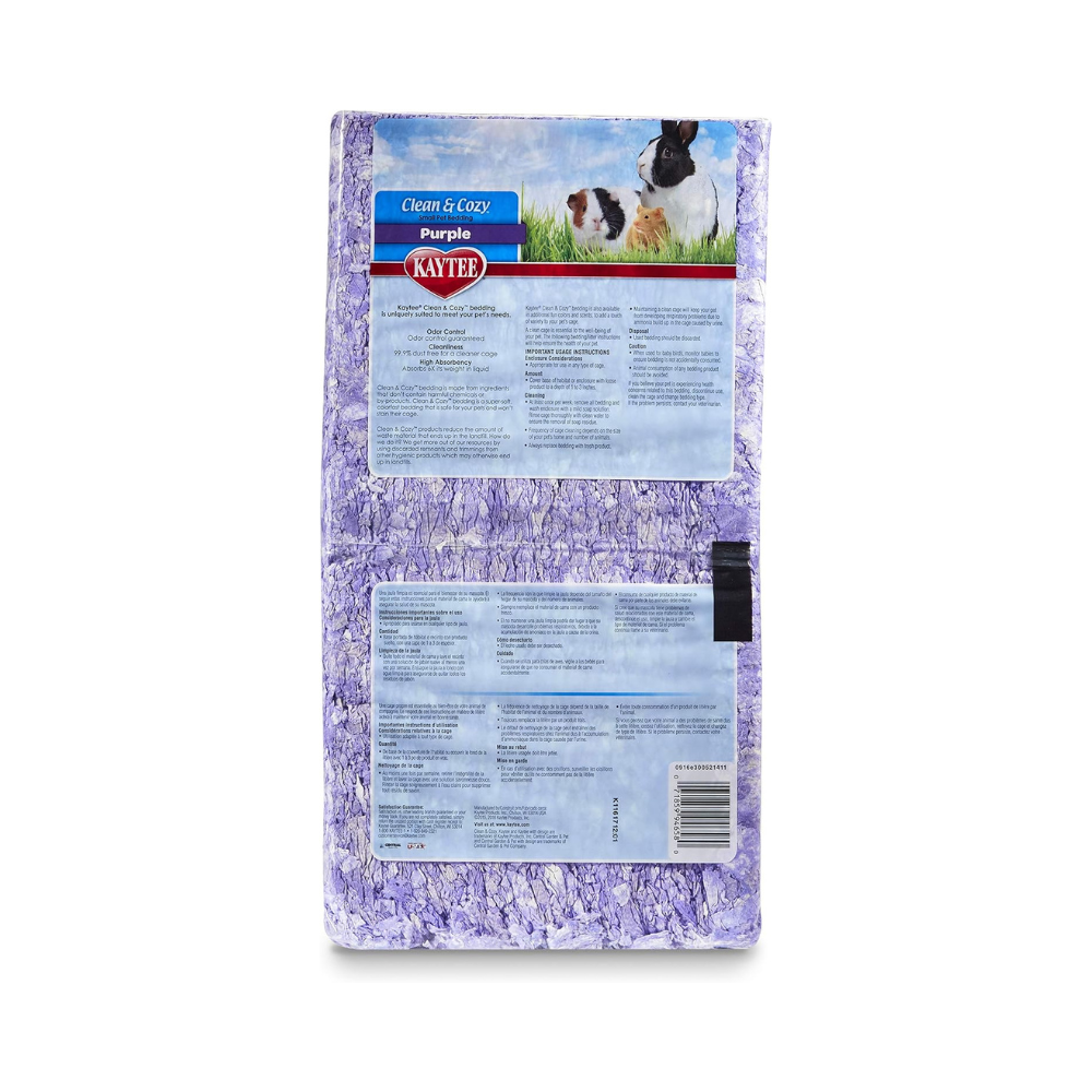 Kaytee Sustrato Clean & Cozy Morado 24.6 L