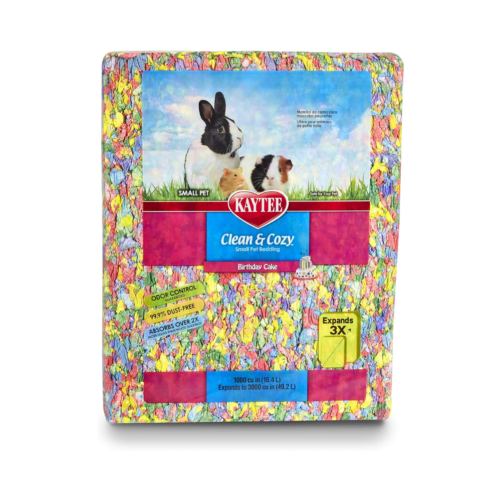 Kaytee Sustrato Clean & Cozy Birthday Cake 49.2 L