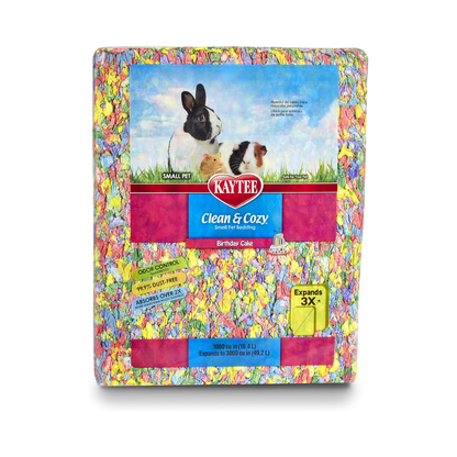 Kaytee Sustrato Clean & Cozy Birthday Cake 49.2 L
