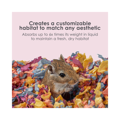 Kaytee Sustrato Clean & Cozy Colors Kaleidoscope 49.2 L