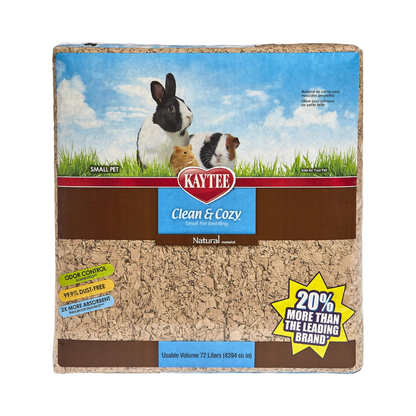 Kaytee Sustrato Natural Clean & Cozy 72 L