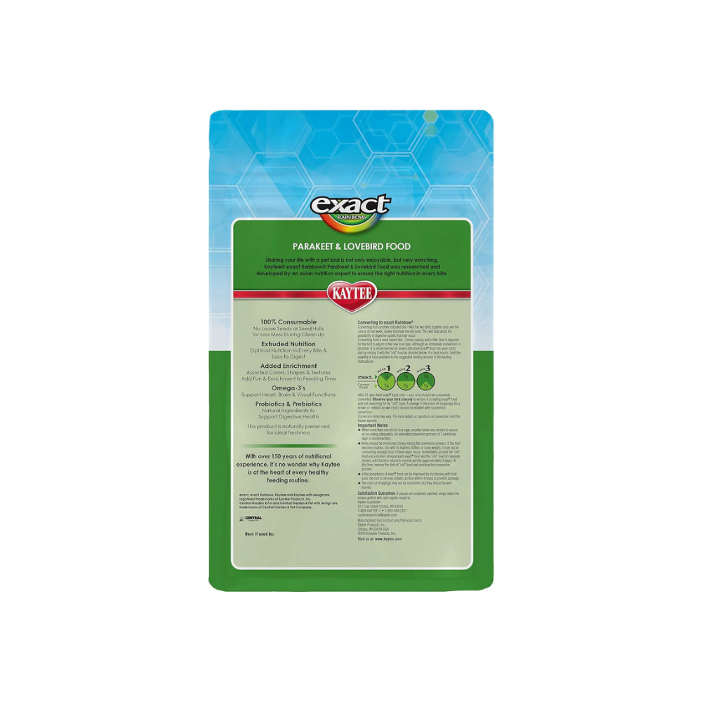 Kaytee Alimento Exact Rainbow Periquito Australiano 907.2G