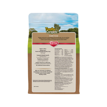 Kayte Timothy Complete Alimento Para Conejo 2.04 Kg