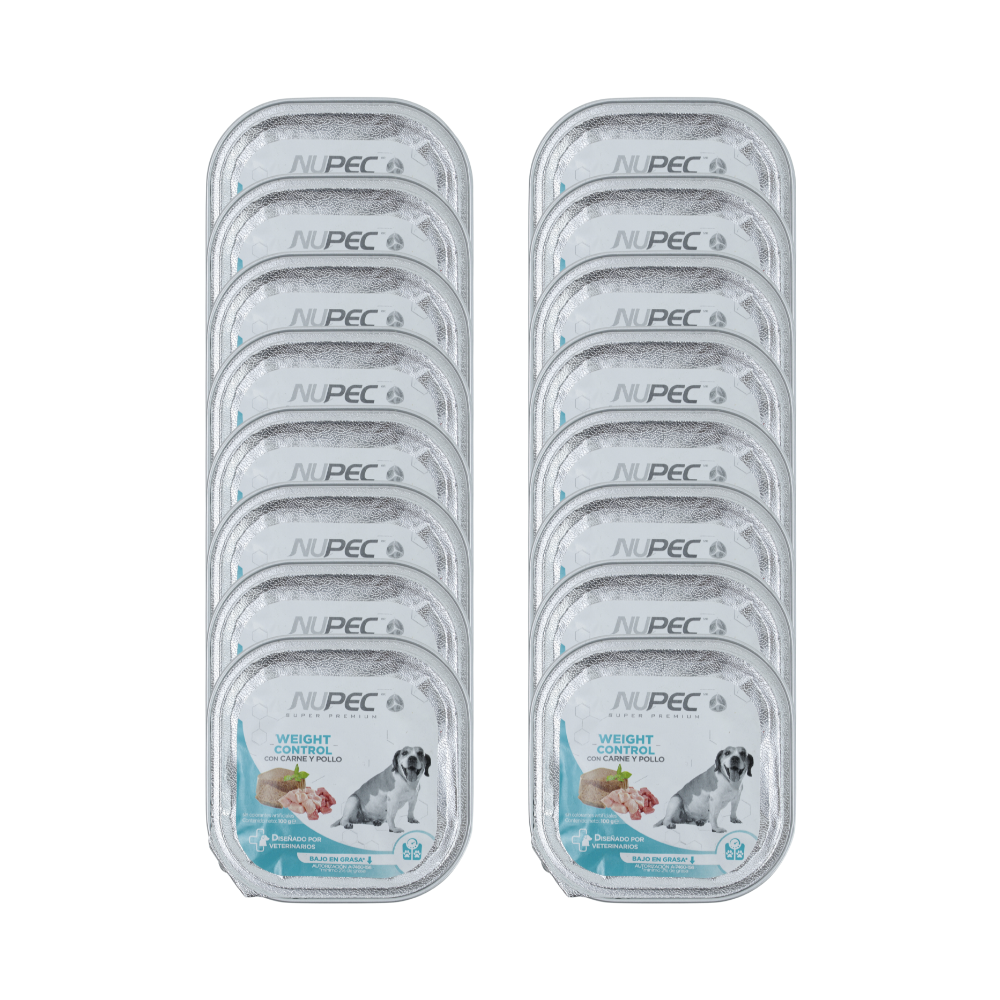 Nupec Weight Control Perro Lata 100 G C/U 16 Pz