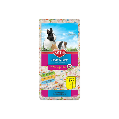 Kaytee Sustrato Clean & Cozy Confetti 24.6 L