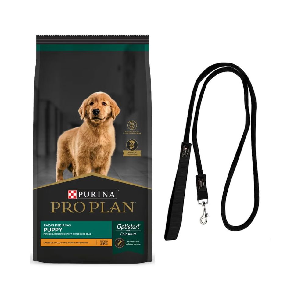 Proplan Cachorro Rmed 17.5 Kg + Correa