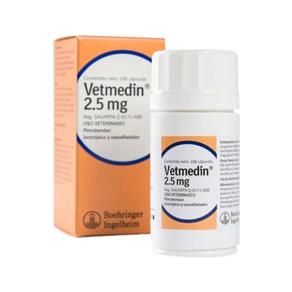 Boehringer Vetmedin 2.5Mg 100 Cap