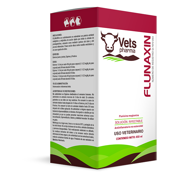 VETS PHARMA FLUNAXIN INY 100 ML