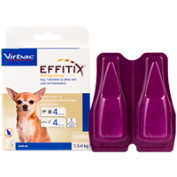 VIRBAC EFFITIX PERROS 1.5-4 KG