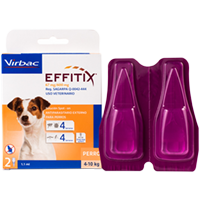 VIRBAC EFFITIX PERROS 4-10 KG