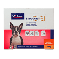 VIRBAC ENDOGARD PERROS 10 KG *BLISTER* 2 TAB