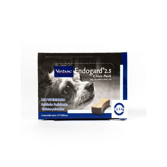 ENDOGARD VIRBAC PERROS 2.5 KG *BLISTER