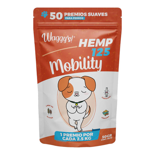 WAGGYS HEMP 125 MOBILITY PERRO 50 G