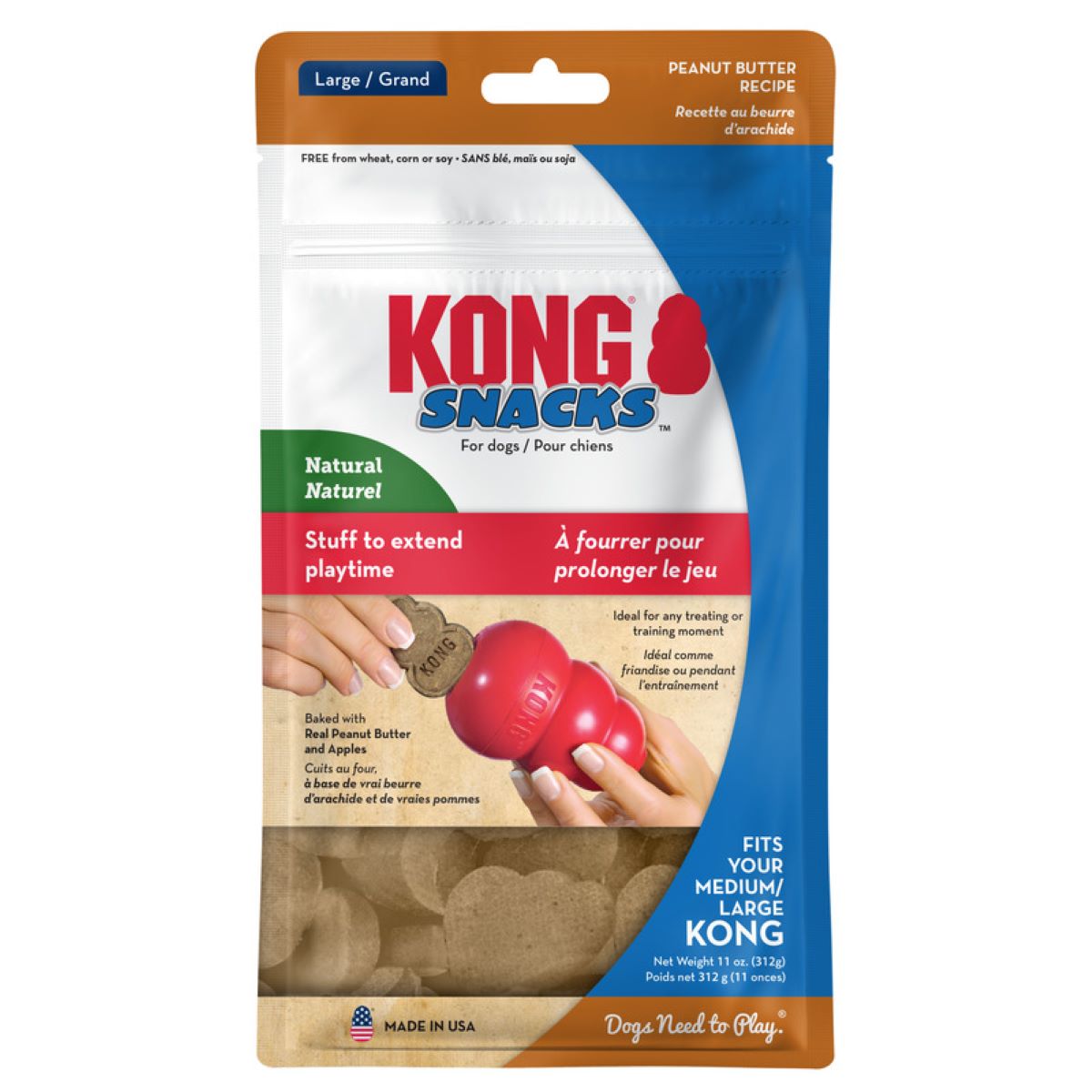 Kong Galleta Kong Crema De Cacahuate 198 G