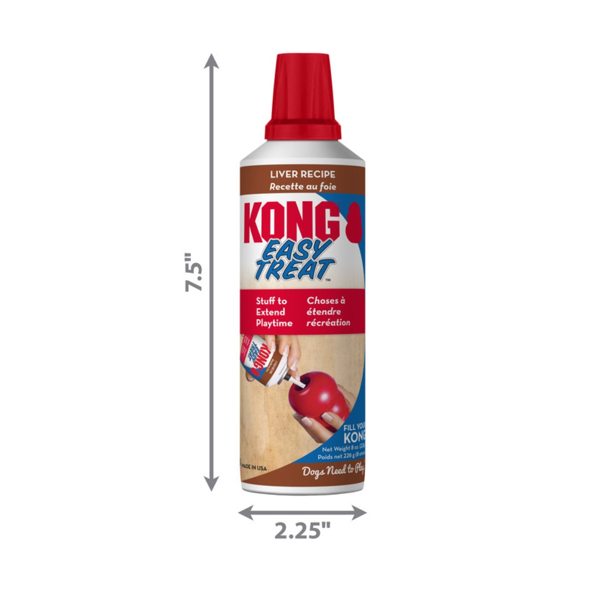Kong Easy Treat- Sabor Crema De Cacahuate