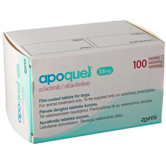 ZOETIS APOQUEL 3.6MG CAJA 100TABS