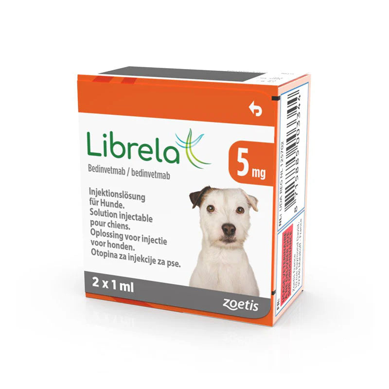 ZOETIS LIBRELA 5MG 2 VIALES 1ML