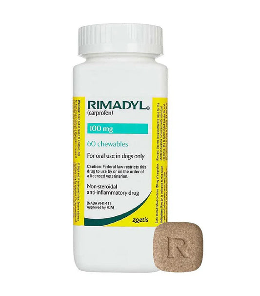 ZOETIS RIMADYL MASTICABLES 100 MG 60 TABS