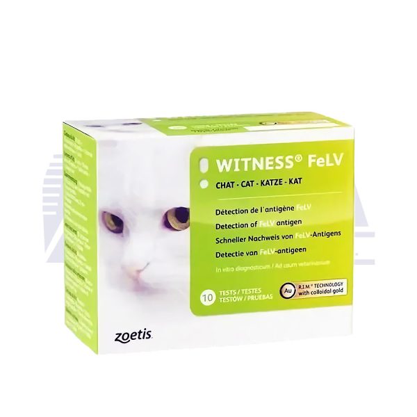 ZOETIS WITNESS FELV-FIV TEST LEUCEMIA FELINA