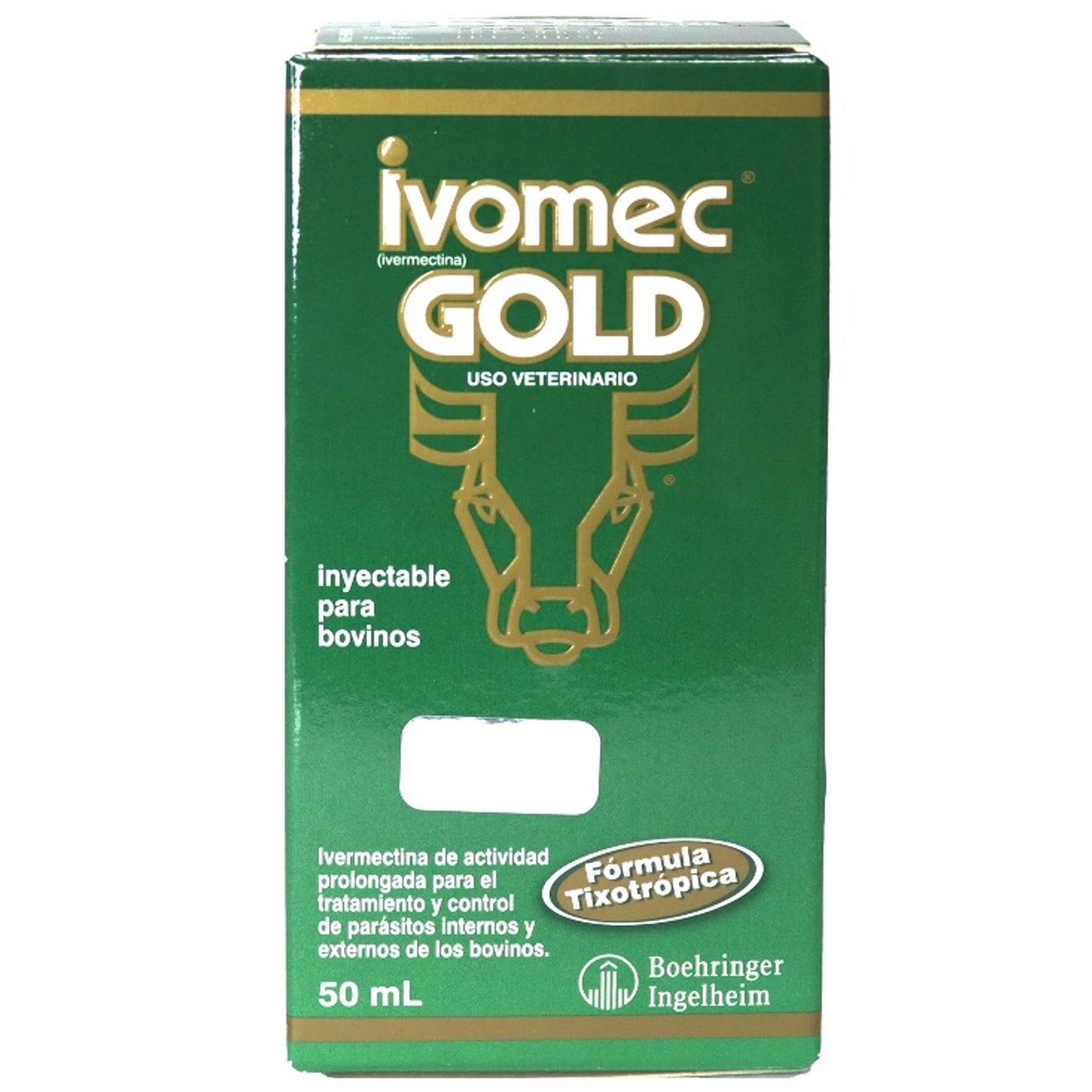 BOEHRINGER IVOMEC GOLD INYECTABLE 50 ML