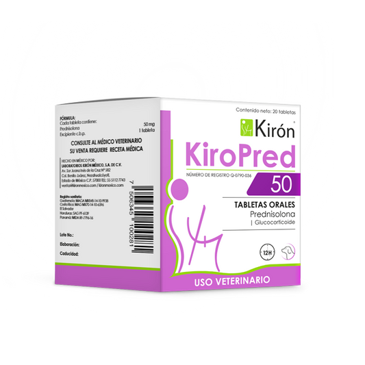 KIRON KIROPRED 50 MG 20 TABLETAS