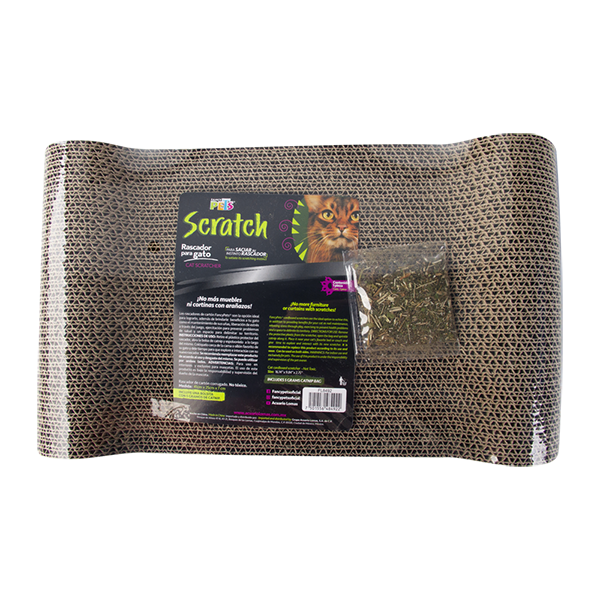 Fancy Pets Rascador Cartón De Lujo Para Gato 41 Cm