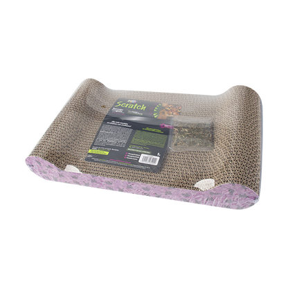 Fancy Pets Rascador Cartón De Lujo Para Gato 41 Cm