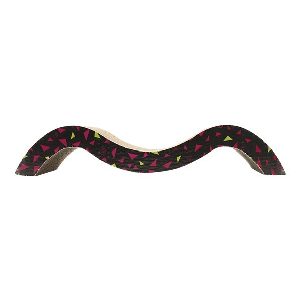 Fancy Pets Rascador Cartón  De Olas Para Gato 49.5 Cm