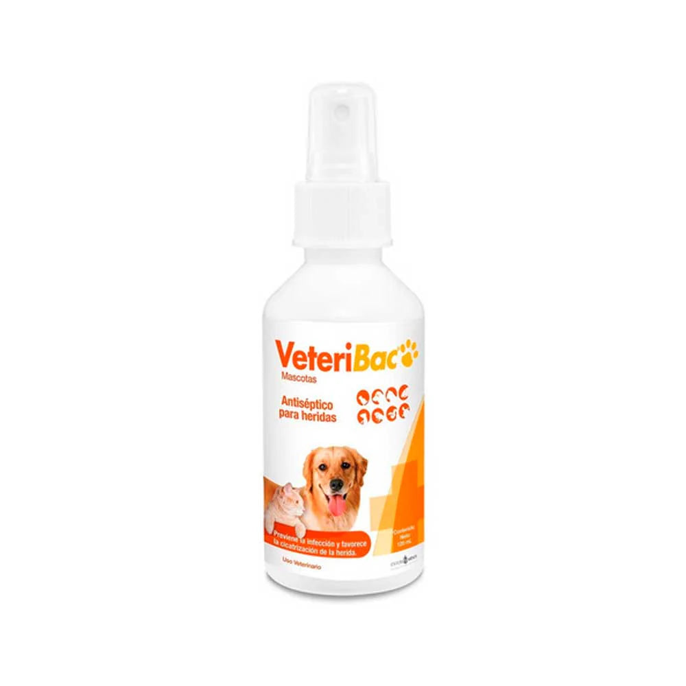 Esteripharma Veteribac Mascotas Sol. C/Atomizador 60 Ml