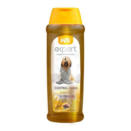 Shampoo Expert Para Perro Control Caida 500 Ml Fancy Pets Fragancia Cacao Tono De Pelaje Recomendado Claro