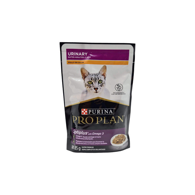 Alimento Pro Plan Urinary Cat Para Gato Adulto Sabor Pollo En Sobre De 4kg