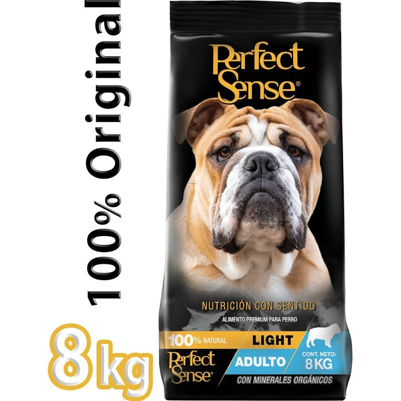 Alimento Perfect Sense Light Para Perro Adulto Todos Los Tamaños Sabor Mix En Bolsa De 8kg