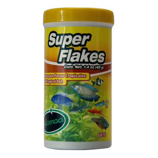 Alimento Para Peces Biomaa Super Flakes 40g.