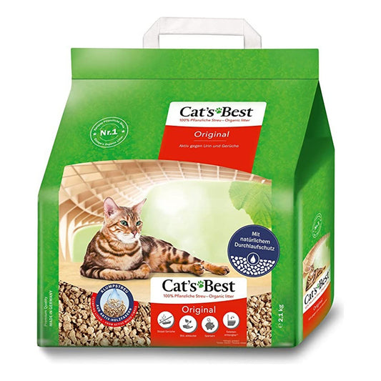 Cat's Best  Arena Aglutinante Biodegradable Para Gato 2.1 Kg