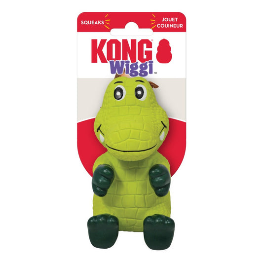 Kong Wiggi Alligatorjuguete Para Perro Plastico Con Sonido